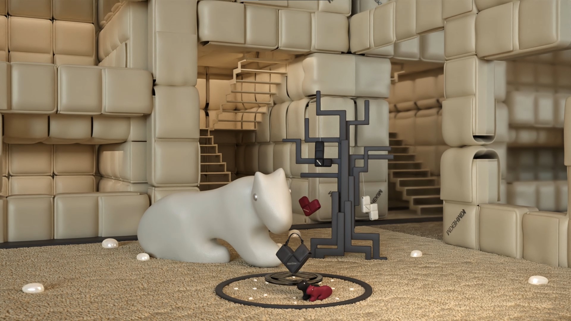 KIMHEKIM Petit Coeur Bag Artist — 02